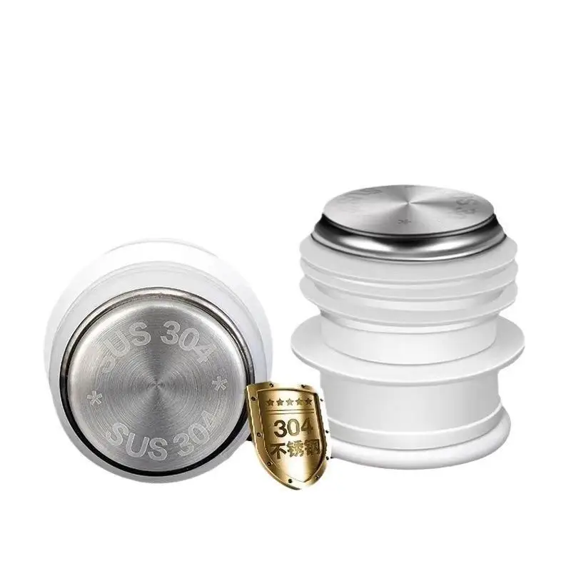 5Pcs Thermos Bottle Stopper Replacement Food Grade Hot Water Cap Stainless Steel Silicone Kettle Cover Accessory