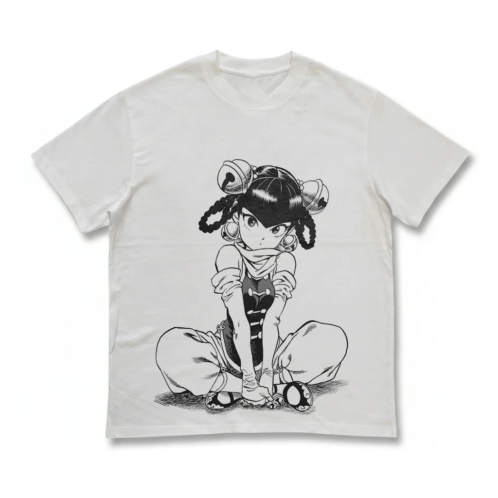 One Punch Man Lin Lin Martial Arts Anime Graphic T-Shirt Cotton Men Women Streetwear Tee