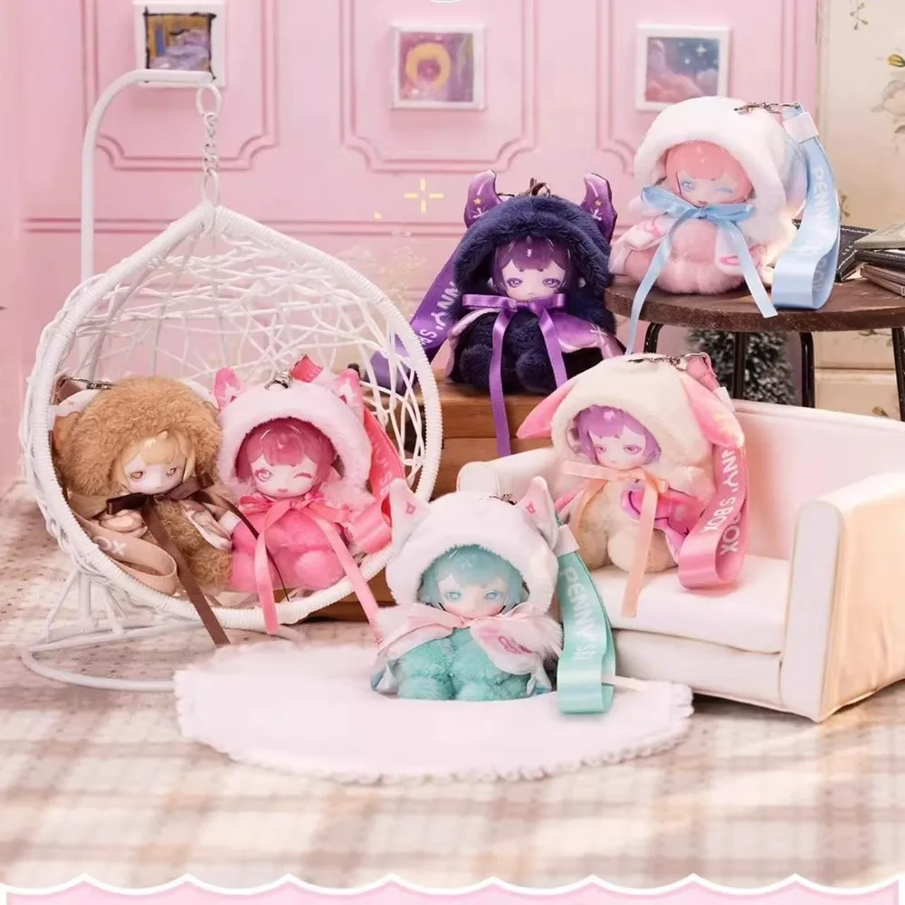 

Original Penny Box Antu-Zhangxinxiaobao Series Blind Box Face-Changing Clothes Mystery Box Dolls Action Anime Figure Ornament