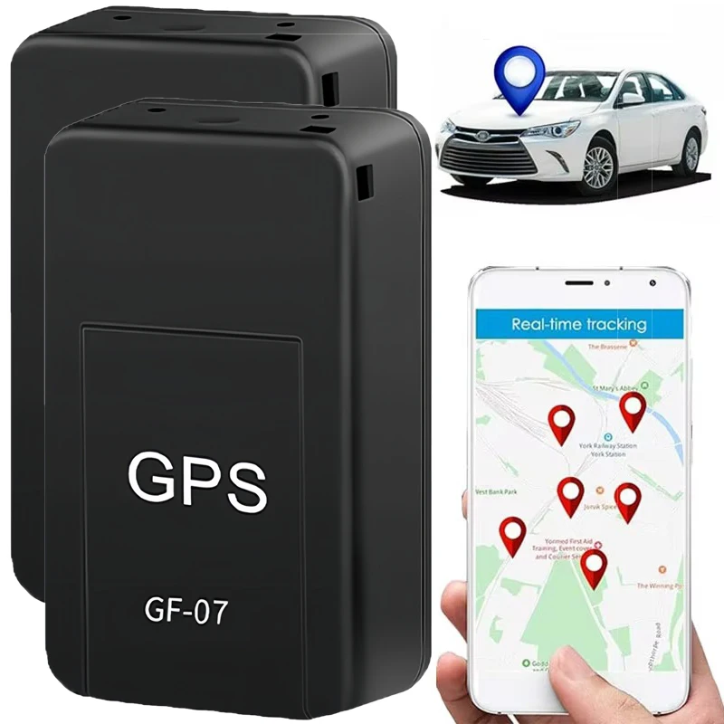 

1/2Pcs Mini GF-07 GPS Car Tracker Strong Magnetic Mount Real Time Tracking Anti-lost Locator SIM Positioner GPS Tracker for Car