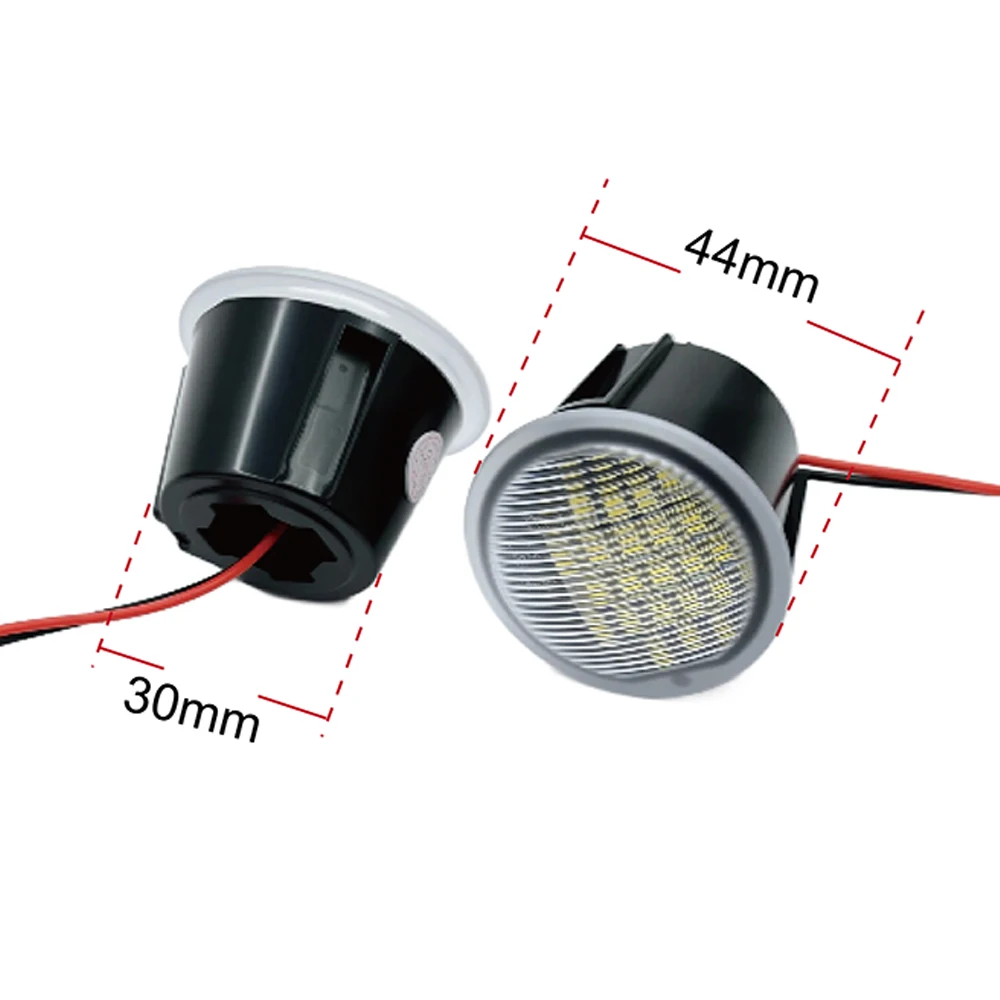 2 قطعة/المجموعة LED البضائع جذع رفع بوابة أضواء ل جيب جراند كوماندر دودج دورانجو كرايسلر PT كروزر 6000K خطأ مجاني #3