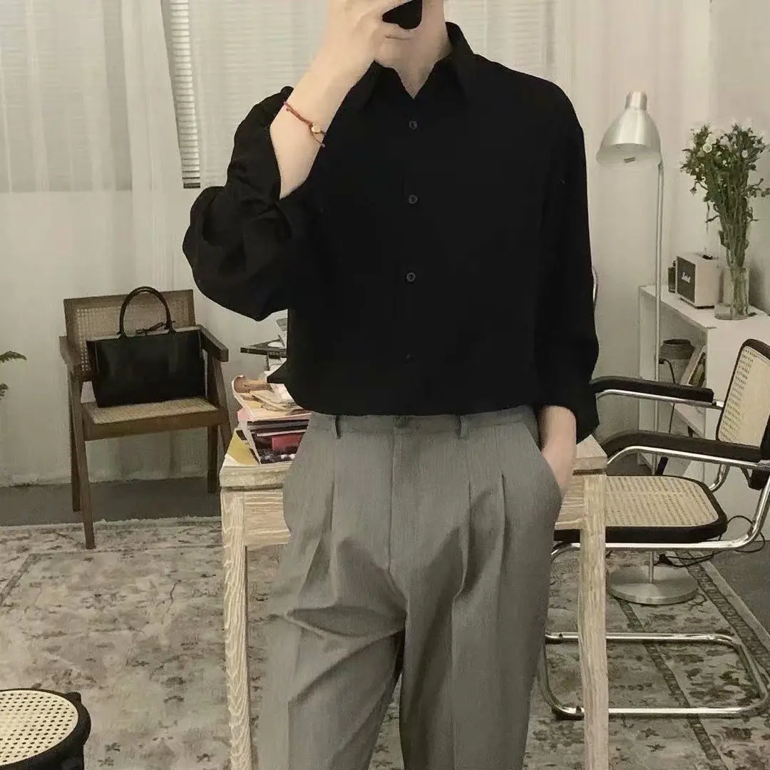 

Men's Trendy Casual Spring Autumn Shirt