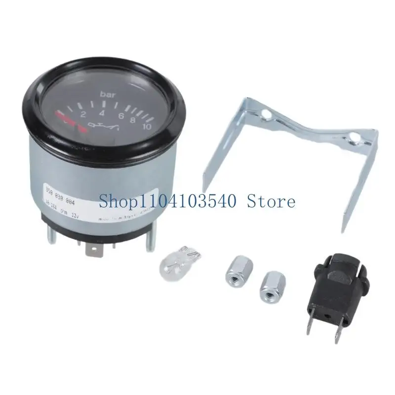 

02DC Engine Oil Pressure Gauges with High Precisions Sensoring 12/24V For Safe Driving