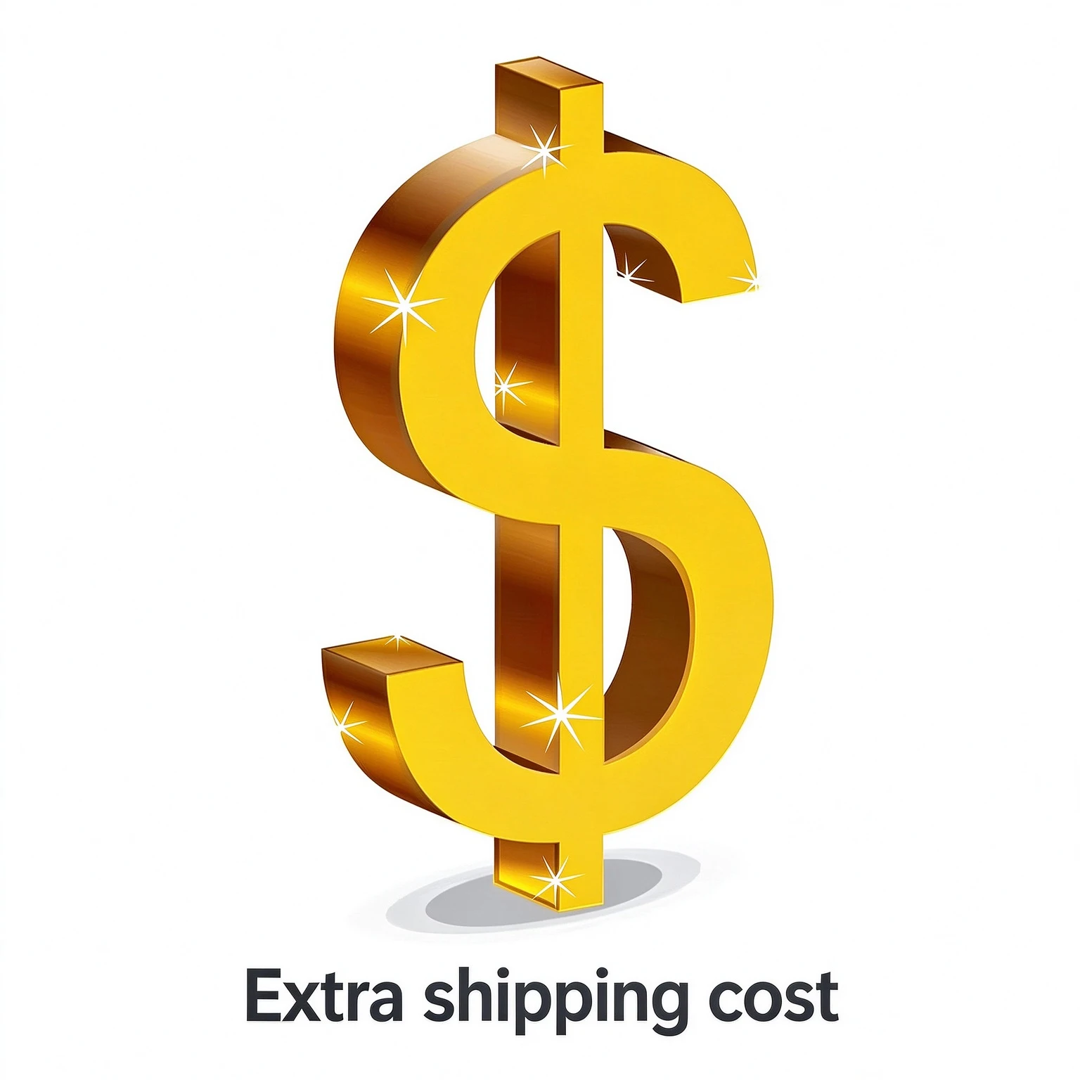Extra fee shipping cost to Make up the difference
