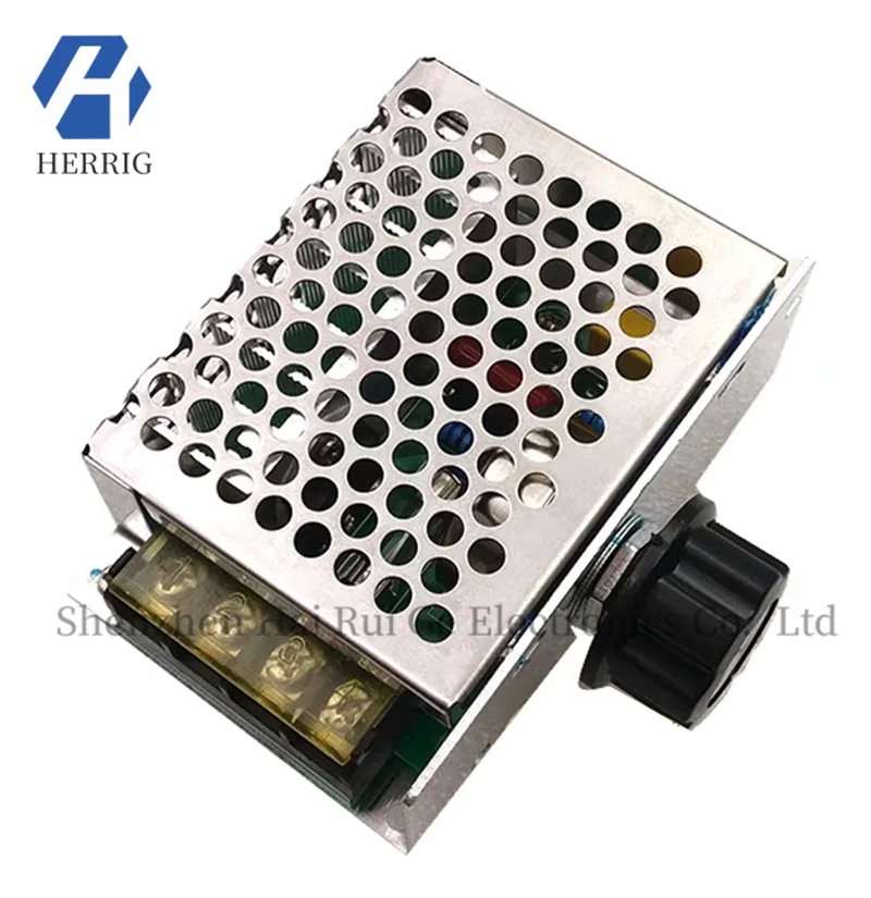 

4000W imported AC motor high power SCR electronic voltage regulator dimmer speed controller temperature controller 220V