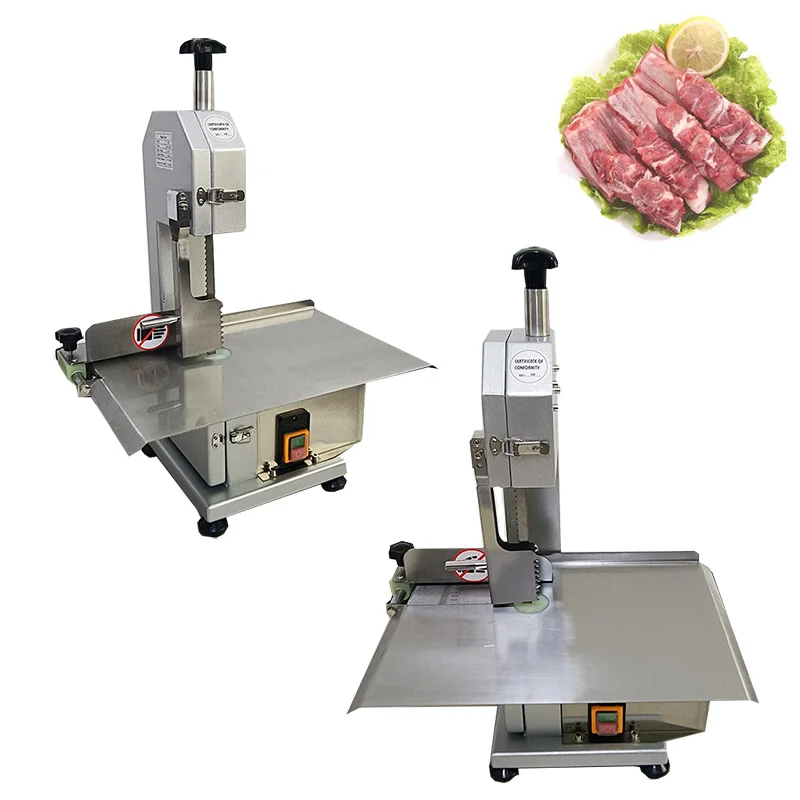 

Best Selling Saw Bone Machine Commercial Desktop Freezing Meat Cutting Machine Fish Steak Rib Cutting Machine