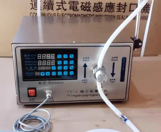 

Small Portable Electric Liquid Water Filling Machine Digital Control 220v 110v Magnetic Pump For Medical For Bags Glass Oil