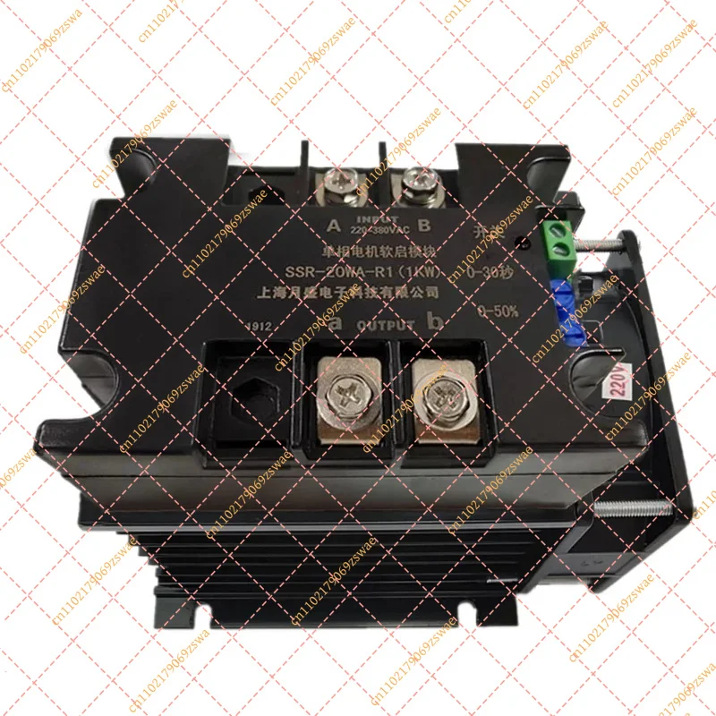 Single-Phase 220V Motor Soft Starter (1KW-8KW), Soft Start Controller for Water Pump & Conveyor