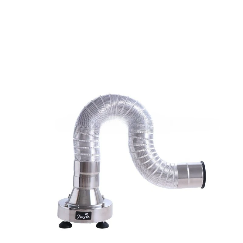 Home coffee roasting machines come with silver leather extractors