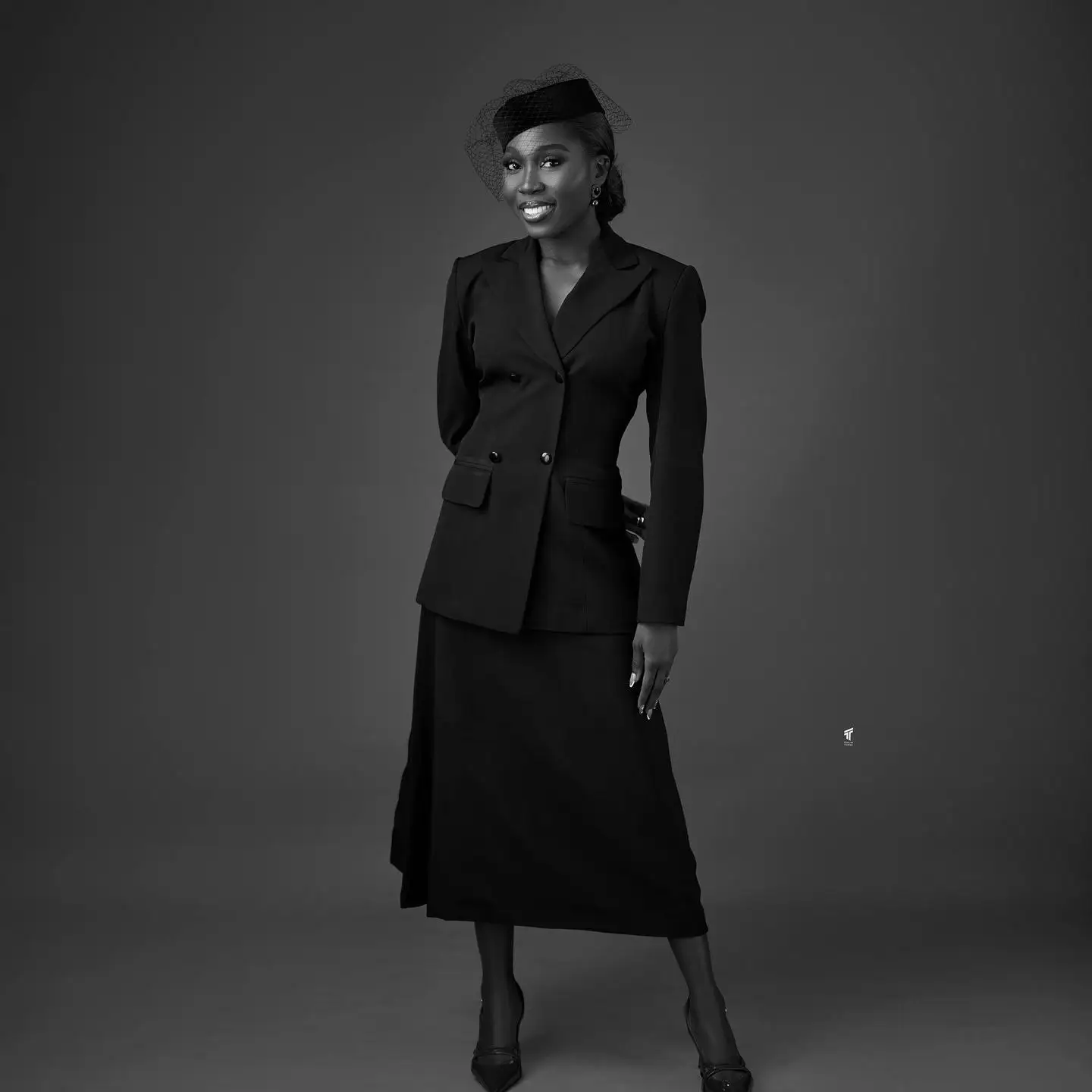 Vintage Women Skirt Suits 2 Pieces Double Breasted Plus Size Mother Suits Customized Business Office Lady Outfit