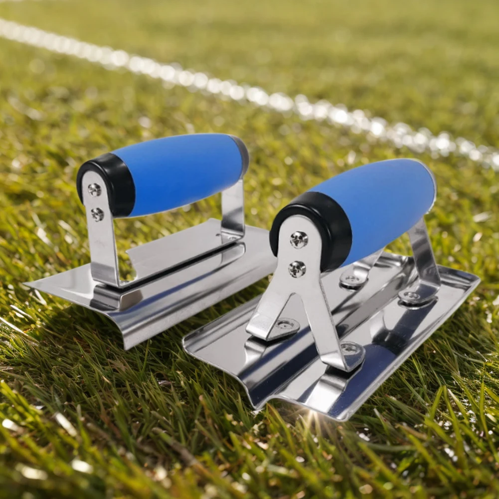 Concrete Hand Edger Groover Stainless Steel Concrete Tool Plaster Stucco Cement Finishing Tool Masonry Construction Tool