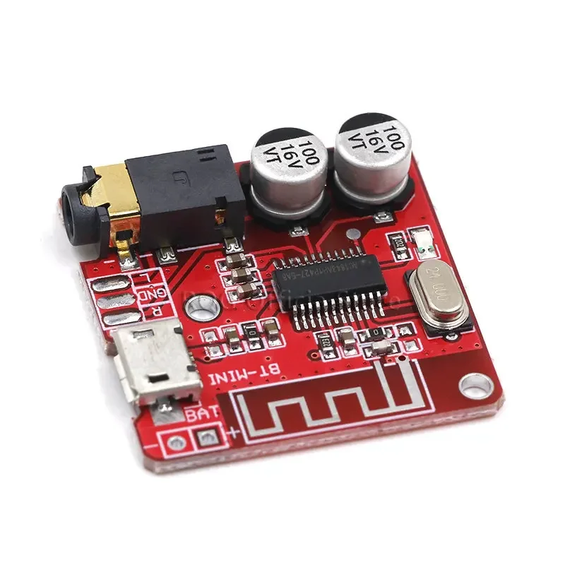 Bluetooth Audio Receiver Board Bluetooth 5.0 MP3 Lossless Decoder Board Wireless Stereo Music Module 3.7-5V XY-BT-Mini