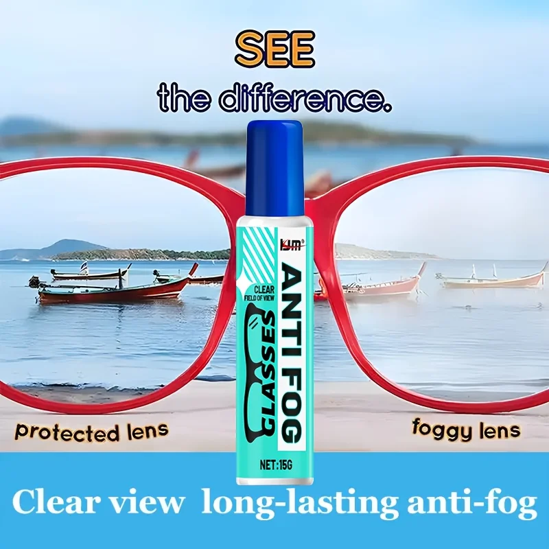 

Средство против запотевания для очков - Мощное средство против запотевания. Подходит для очков, очков для плавания, окон автомобиля и т. д.