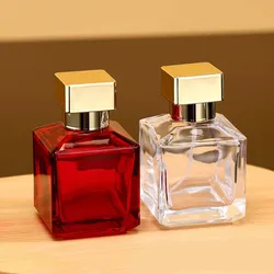 Perfume Bottle Spray 50ml High-end Glass Portable Travel Delicate Perfume Bottle Empty Bottle Dispenser