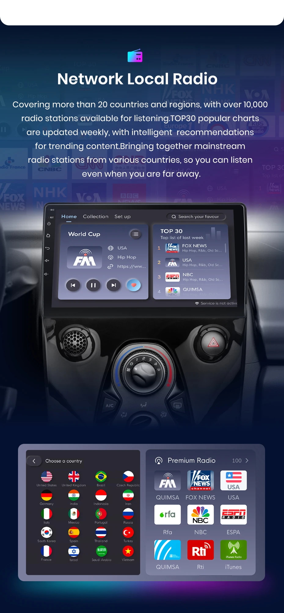 Junsun AI 4G LTE Drahtlose CarPlay Android Auto Auto Radio Für Toyota Aygo 2015 Citroen C1 2020 Peugeot 108 GPS Navi BT DSP RDS FM – Detail 13