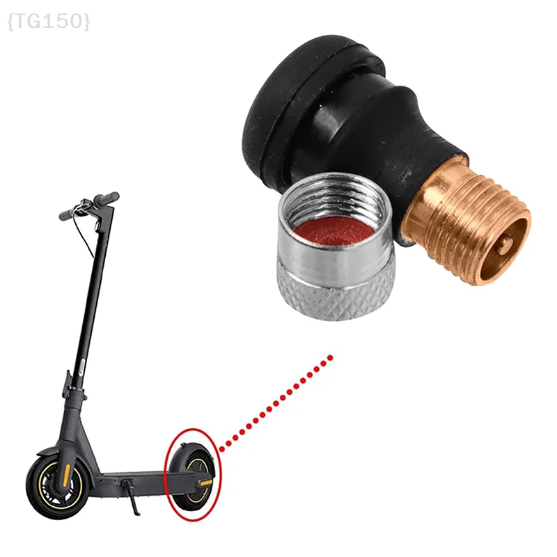 

【TG150】Inflatable Air Nozzle Extension Air Valve Vacuum Tubeless Air Valve For M365 1S Electric Scooter Wheel Gas Valve Parts