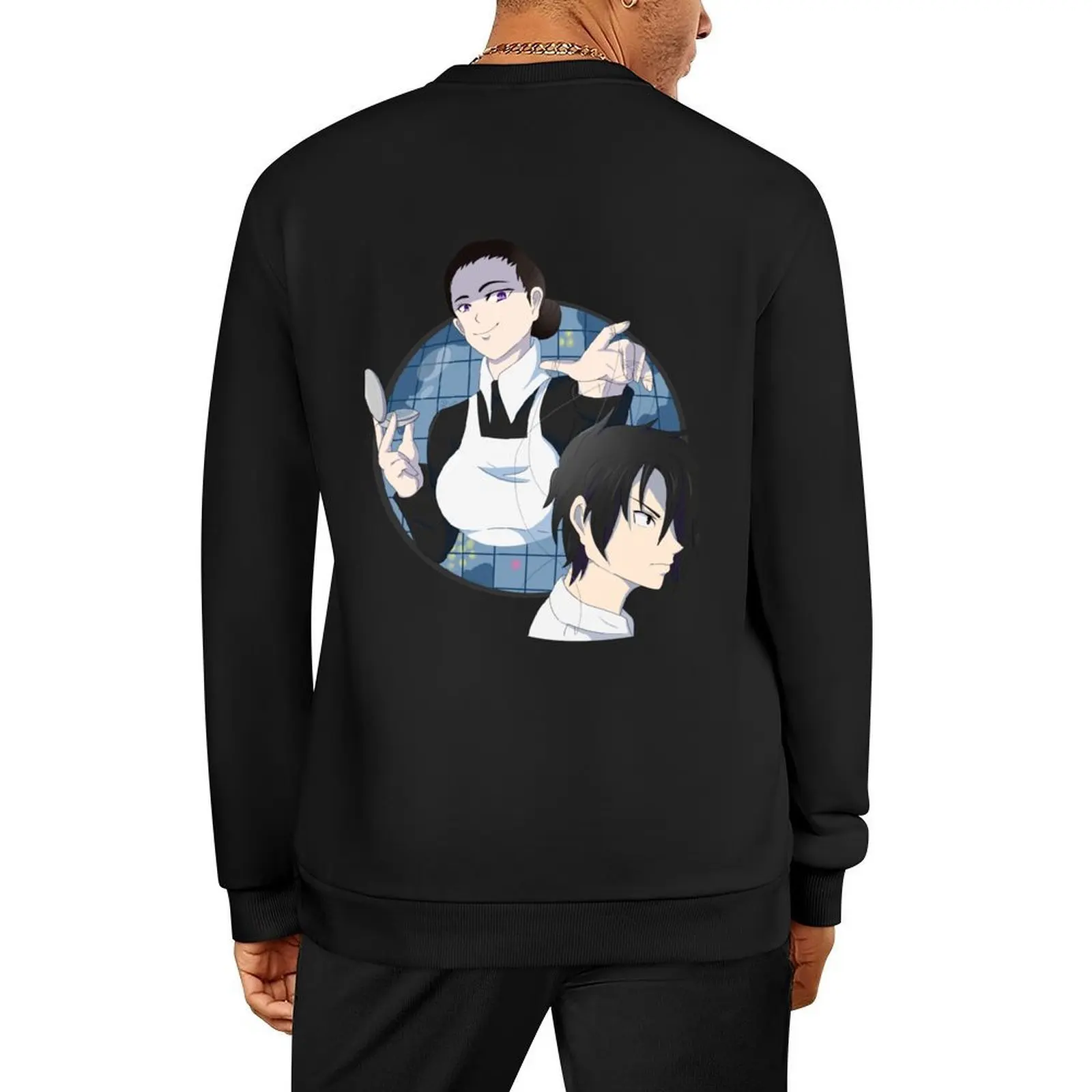 

Ray and Mom, The Promised Neverland Pullover tracksuit mens clothes male clothes autumn new products oversize sweatshirt