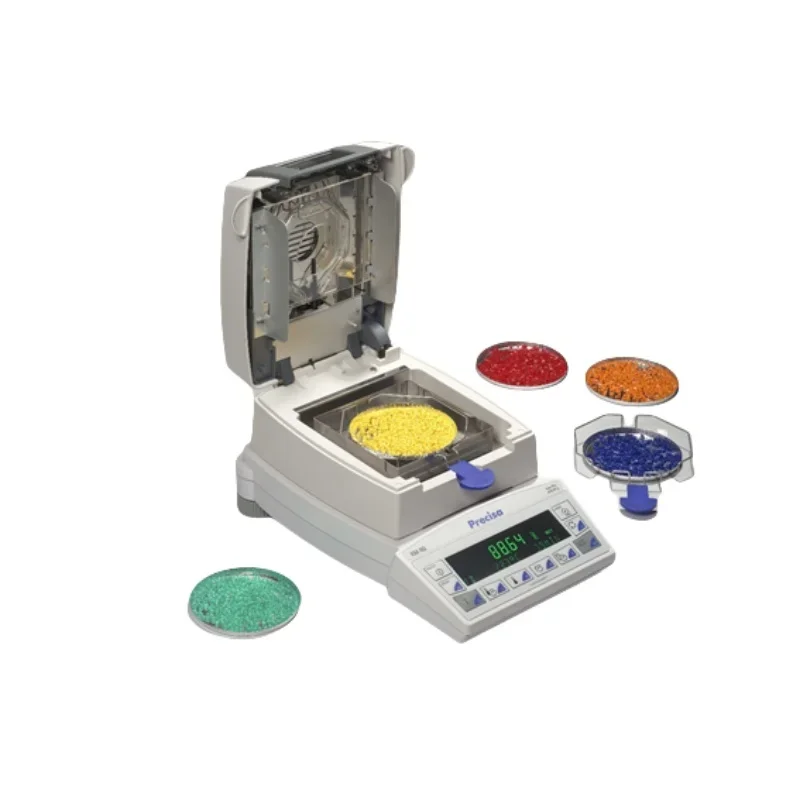 Veidt وزن Precisa XM-60 124g 1mg 0.001g على الانترنت مقياس ميزان الرطوبة لمحلل اختبار رطوبة نشارة ورق التربة الفحم