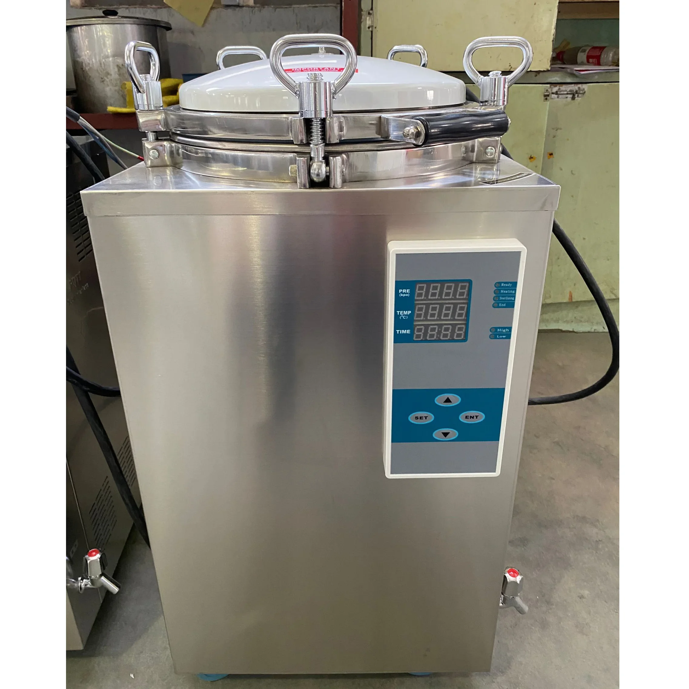 Medical sterilizer LS-35/50/75/100/120/150LD Automatic Vertical Pressure Steam Sterilizer Autoclave