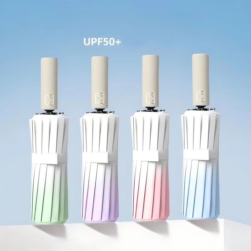 

Полностью автоматический зонт с усилением кости, солнцезащитный крем, солнцезащитный зонт, большой размер, устойчивый к штормовому излучению, солнцезащитный зонт, дорожный зонт