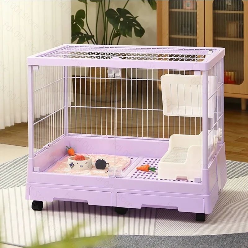 Indoor special household large space rabbit villa pygmy rabbit easy to clean R81