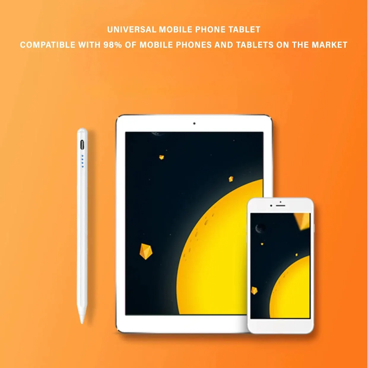 2206 IOS 태블릿용 안티 팜 터치 스타일러스, 무선 충전 기능, iPad Pro 1 2 3 4 5 Air 4 5 Mini 6
