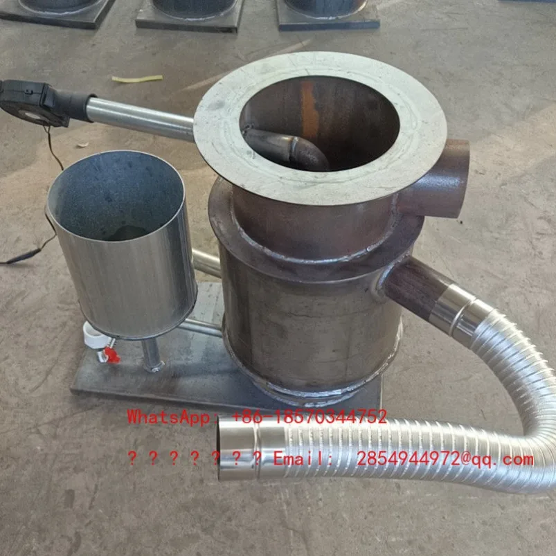 New Hot Blast Stove Double-layer Warm Air Waste Oil Vaporization Furnace Double-layer Heating To Increase Temperature Quickly