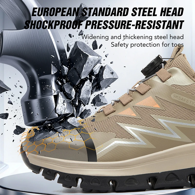 Sepatu Keselamatan Pria Fashio - Crossfit Male ulasan dan harga