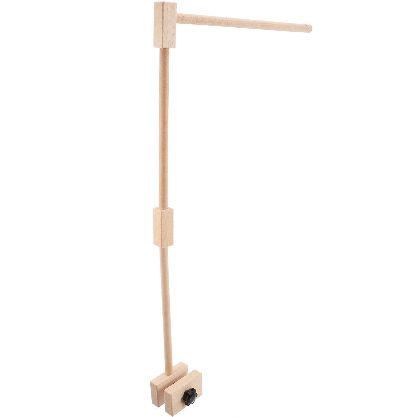 Krippe Glocke Halter Baby Bett Zubehör Mobile Ständer Halterung Kindergarten Kleiderbügel für Holz