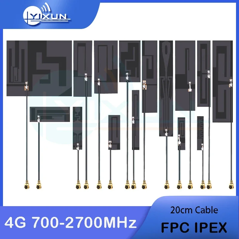 2G 3G 4G Internal FPC Soft Board Antenna for Quectel EC25 EC25-E EC25-EU EC25-J EC25-A EC25-AF EC25-AU LTE Cat4 MINI PCIE Module - zdjęcie 1