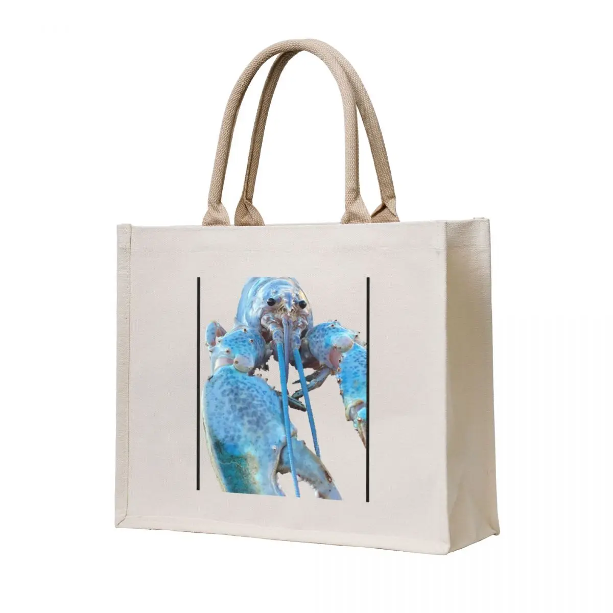 

Blue lobster jumpscare Tote Bag tote bags men bag luxury women shopping bag logo Women bags