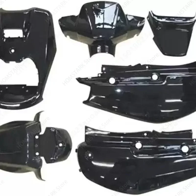 For 4VP BWS100 Scooter Painted Full Fairing Kit, Complete Outer Body Panel Set Replacement Shell Assembly