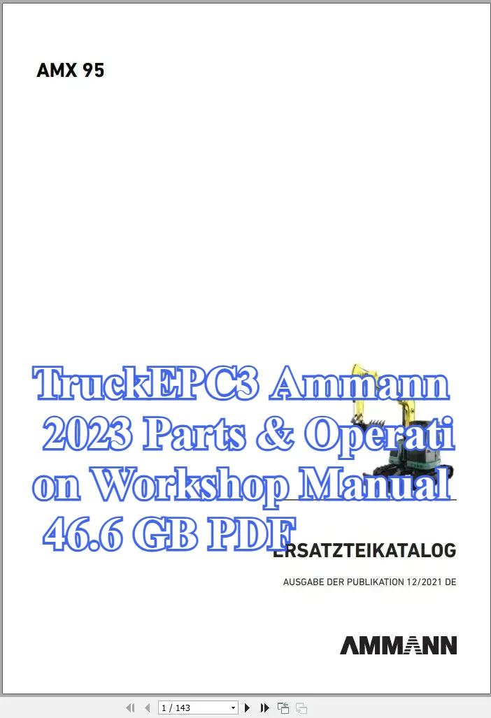 

TruckEPC3 Ammann 2023, руководство по техническому мастерству и операциям, 46,6 ГБ PDF