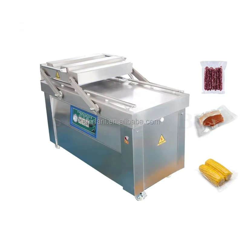 آلة تعبئة الفراغ الصناعية تعبئة اللحوم آلة ختم الفراغ السجق آلة تعبئة الفراغ السدادة للحوم #1