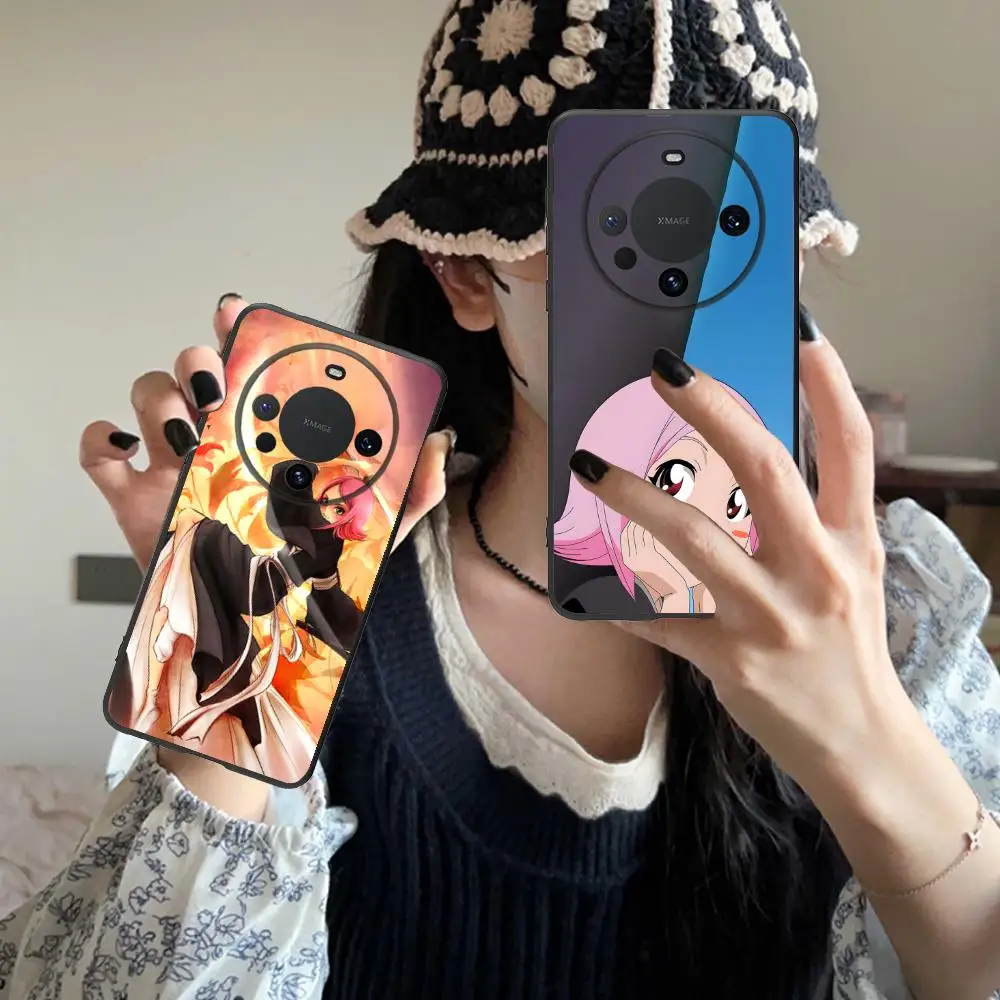 

Bleach Kusajishi Yachiru Phone Case for Huawei Mate 60 50 40 30 20 10 Pro Plus Lite E 5G Black Cellphones Pretty Smartphone