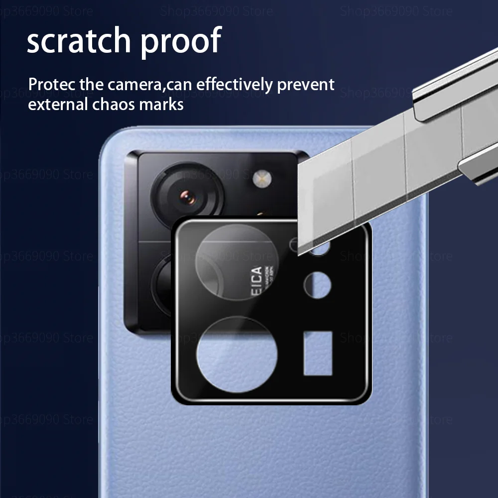 2 Stuks 3D Achteruitrijcamera Lens Gehard Glas Voor Xiaomi 13T Pro Xiomi Mi13T Mi 13T 13T 5G Terug Lens Protector Beschermhoes Films