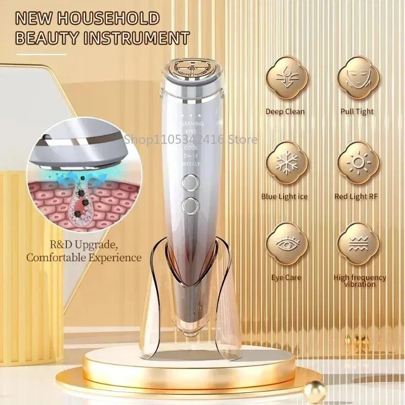 High Frequency Beauty Instrument Facial Lifting Machine Eye Tightening Face Massager Home Skin Care Beauty Device