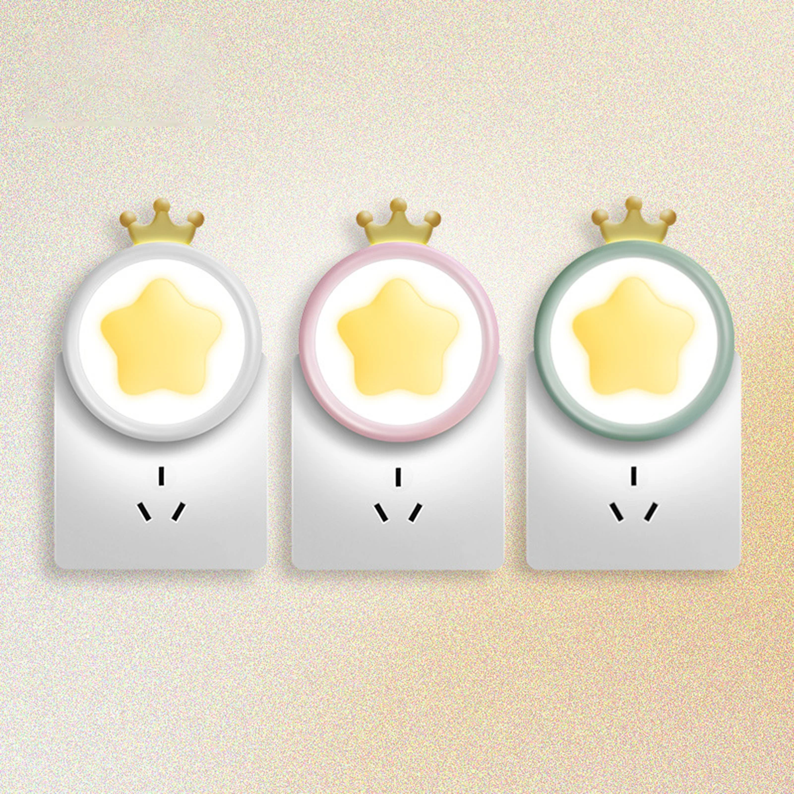 Luzes noturnas LED automáticas para quartos de crianças, Modern Light Sensor Design, Utility Room Lights