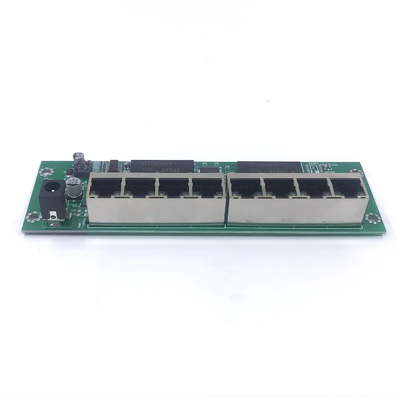 Wall Mounted 4POE 10/100M 4Port 10/100Mbps Ethernet Switch 8 10/100M Unmanaged 48VPOE Network Switch ip camera poe mikrotik