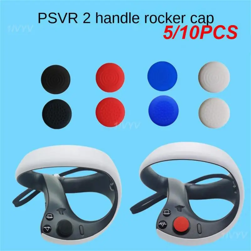 2/4/Silicone Protector Case Cover For PS VR2 Joystick Caps Soft Anti-Slip Controller Thumb Grip Caps For PS VR2