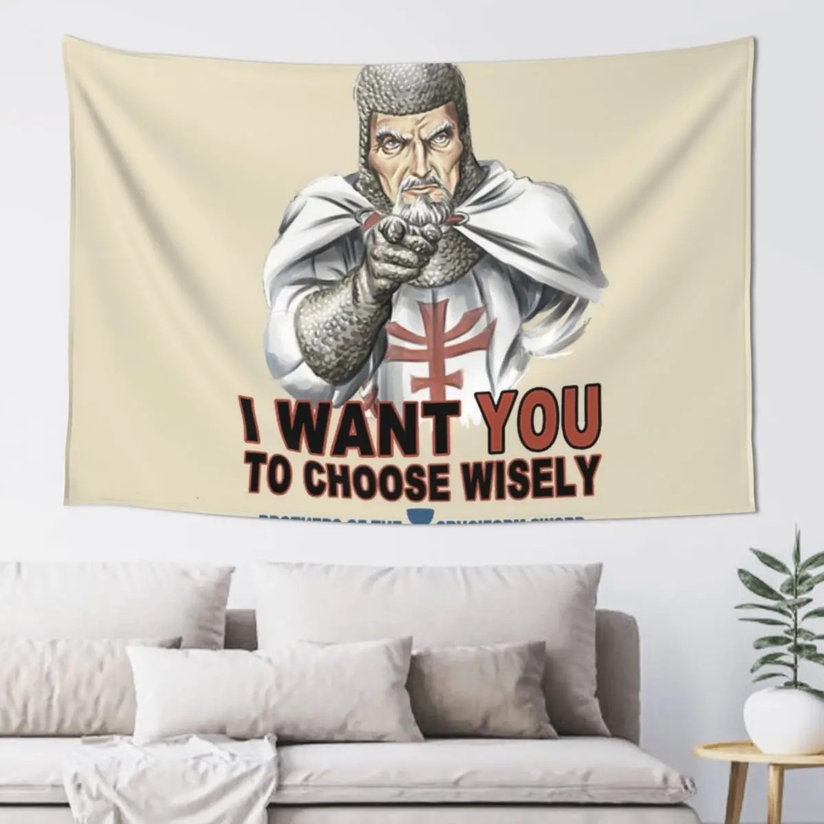 Choose Wisely Tapestry Decoration Home Room Decore Aesthetic Tapestry