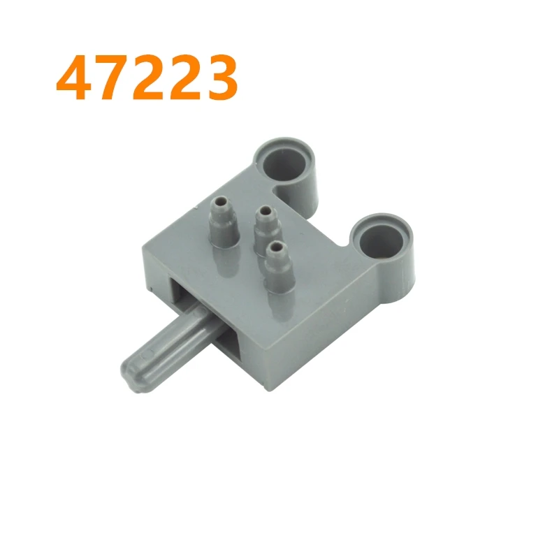 MOC Technische Teile Pneumatische Luftpumpensteine Klein (6L) V2 mit verstärktem Zylinder 19476 19482 19475 Kompatibel mit 8800 Blöcken