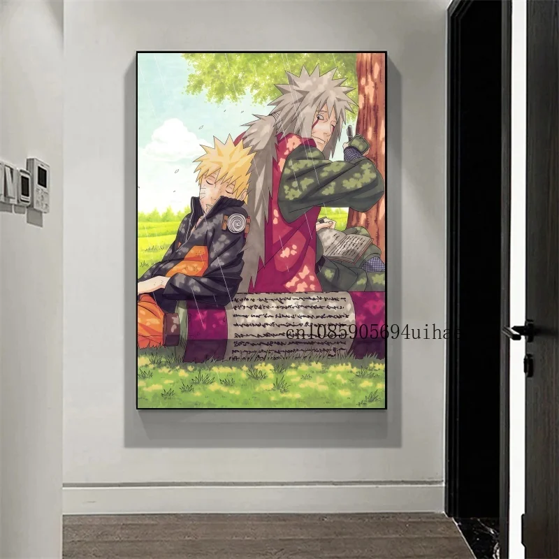 Naruto Anime Figure Poster By Kakashisuke Itachi Uchiha Akatsuki Character Modern Home Decoration Mural Art Aesthetic Room Decor