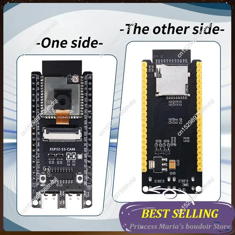 AB30-2X ESP32-S3 WROOM N16R8 CAM مجلس التنمية واي فاي + وحدة بلوتوث كاميرا OV2640