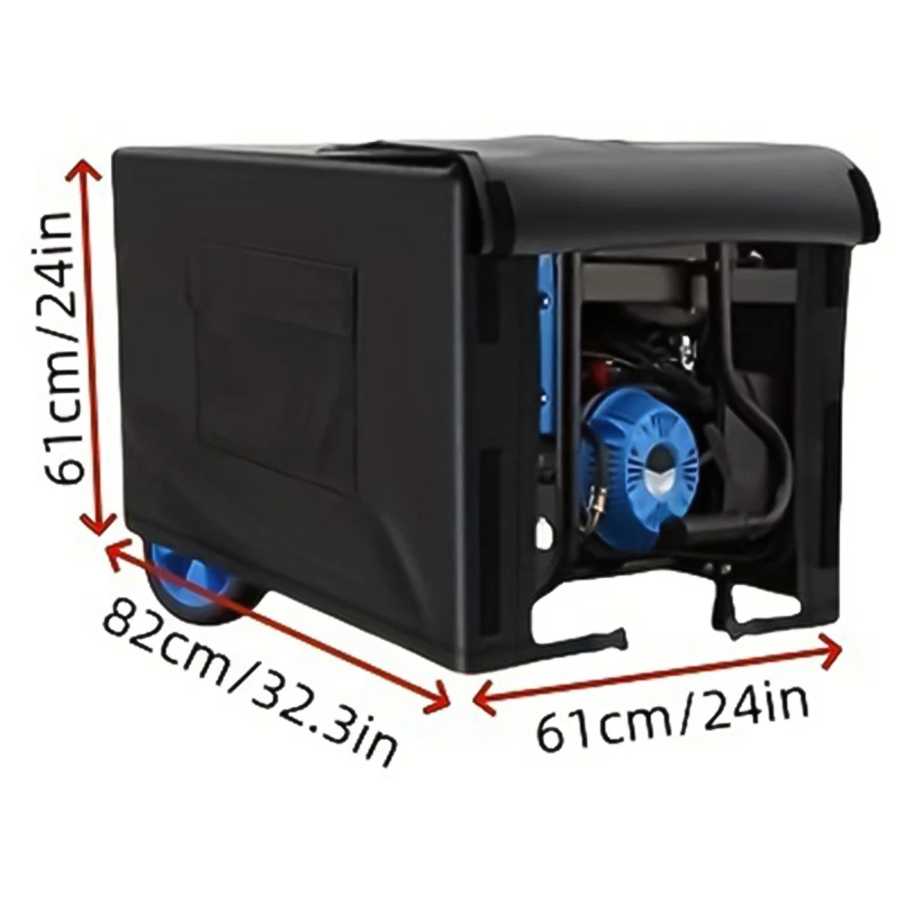 For Outdoor Generator Cover Weather Resistant and Adjustable Fit Secure Protection for Generators in Harsh Conditions