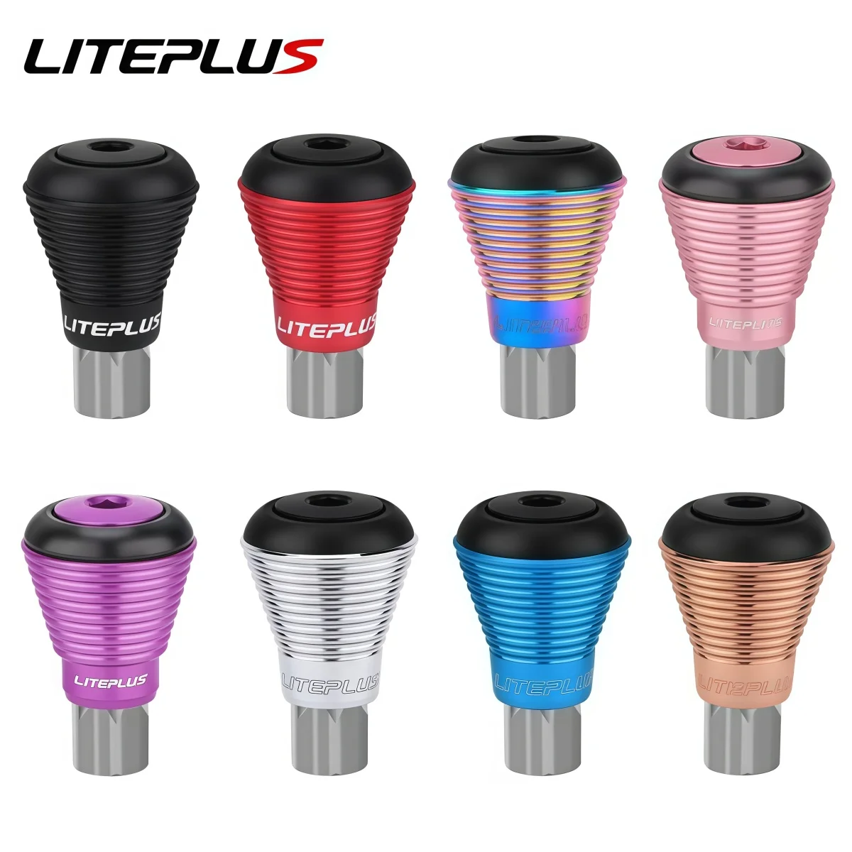 LITEPLUS Folding Bike Seatpost Stop / Seat Clamp For Brompton Lightweight 22g Aluminum (6061-T6) - Multiple Colors
