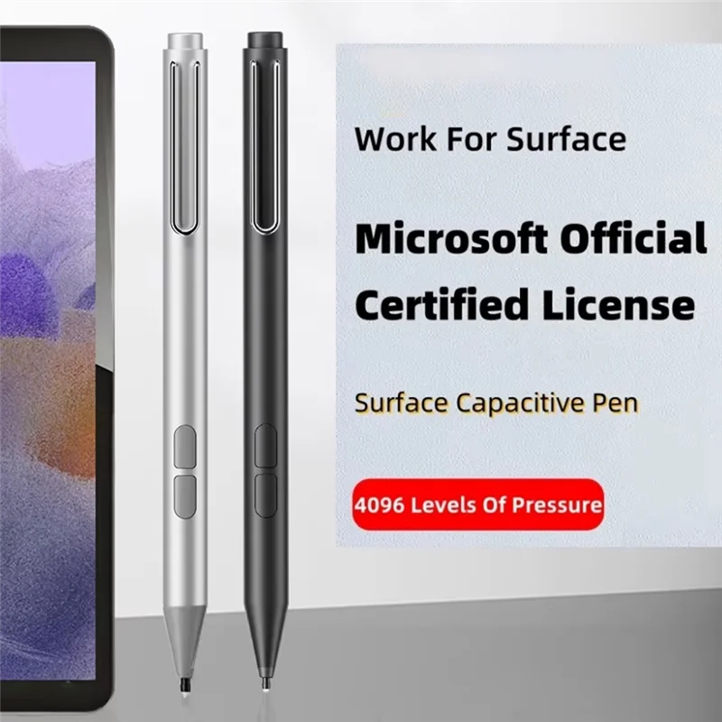 タッチスタイラスペン Microsoft Surface 4096 感圧パームリジェクション Microsoft Surface Pro 9 Pro 8 ラップトップ用