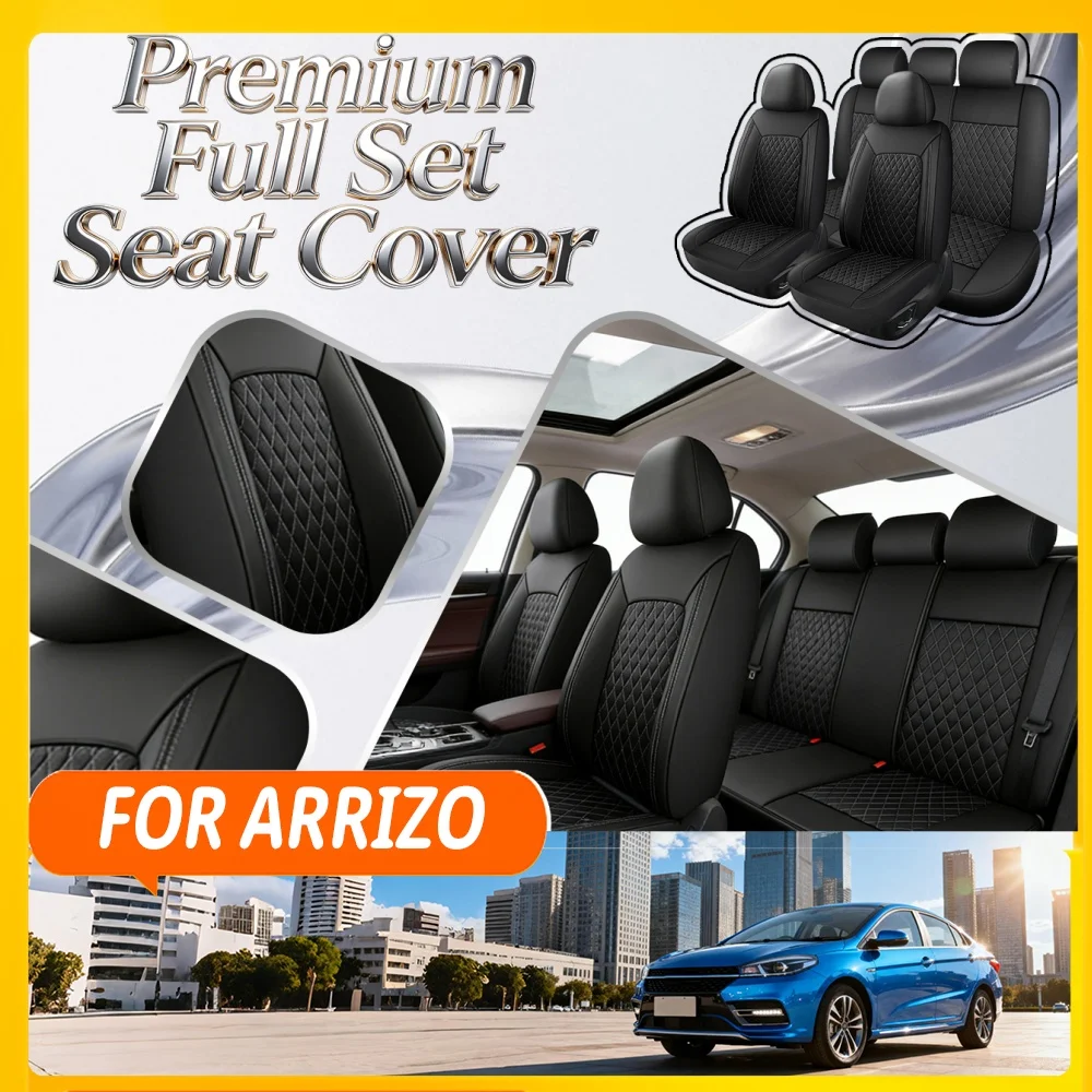 PU leather 5-seater car seat cover For Arrizo For Chery Arrizo 5 Plus Chery Arrizo 8
