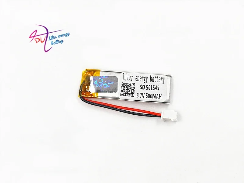 XHR-2P 2.54 500mAh 501646 3.7V lithium polymer battery 501545 recording pen business