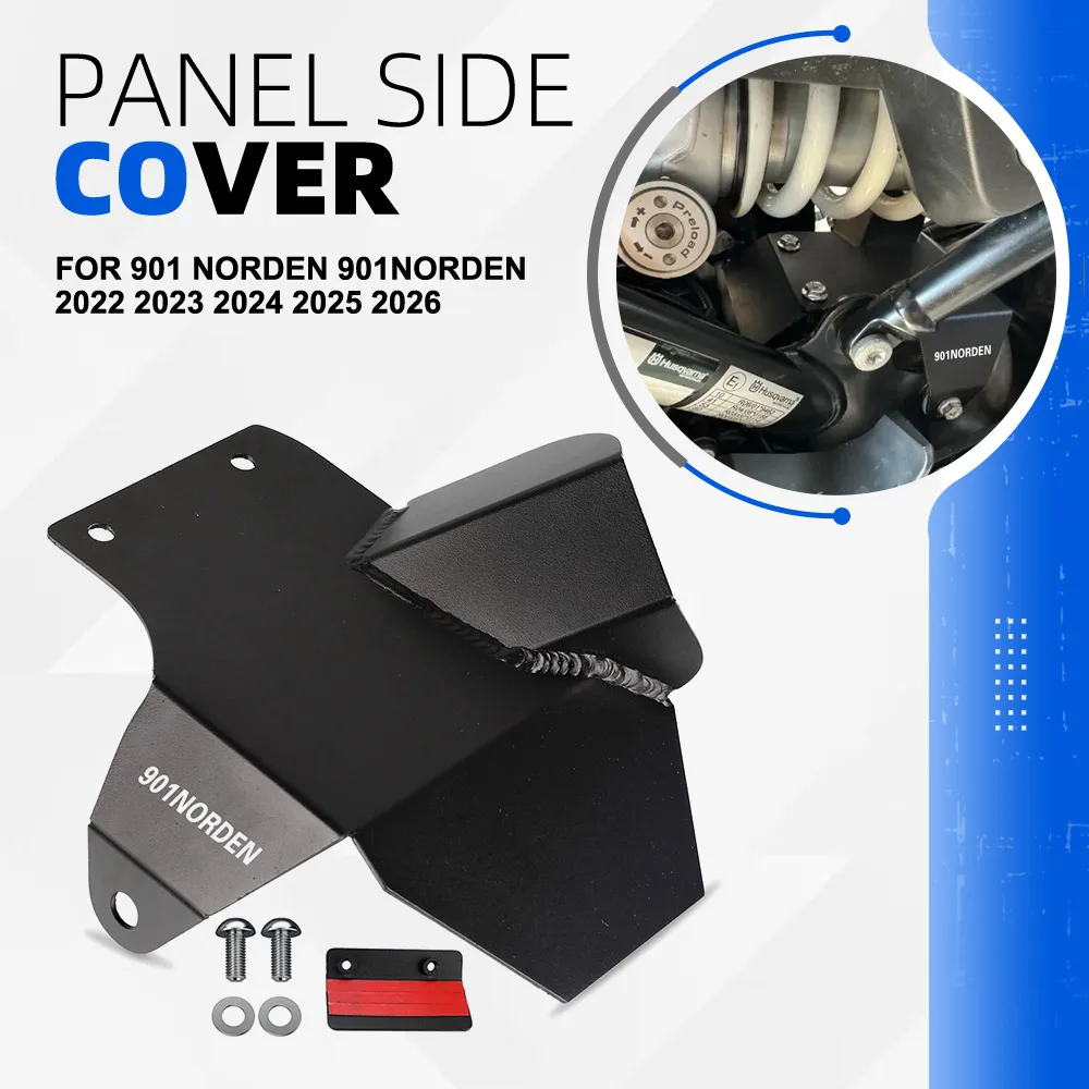 

Задний амортизатор, теплозащитный экран для Husqvarna 901 Norden 901Norden 2022 2023 2024 2025 2026, защитная крышка выхлопного щита мотоцикла